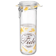 BORMIOLI ROCCO Fido Glass Storage Jar for Spaghetti 1,4 Ltr (Set of 2)