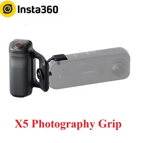 Insta360 X5 Photography Grip Independent Shooting Button For Insta 360 X 5 Original Accessories