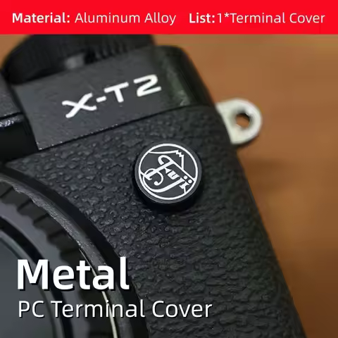 Camera PC Sync Terminal Cap Flash Sync Port Cover for Fuji XT2 XT3 XT4 XT5 H1 XH1 XH2S GFX50S GFX50R