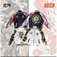 Tokyo Revenger angry smiley Printing Jacket Size M- XXL