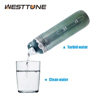 750ML Outdoor Water Filter Straw Bottle/Cup for Survival or Emergency Supplies Purification Water Purifier Drinking Water Bottle