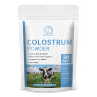Bbeeaauu Bovine Colostrum Powder 40% IgG for Gut Health Immune Support Muscle Recovery Skin & Wellne