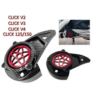 Pully Cover For Honda CLICK V2 / CLICK V3 / CLICK With Transparent Screen CVT Replacement Cover