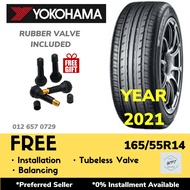 165/55R14 YOKOHAMA BLUEARTH ES32 (INSTALLATION) Philippines Car Tyre Tire Tayar Baru Kereta Pasang W