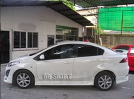 สเกิร์ต ชุดแต่งรถยนต์ MAZDA 2 รุ่นปี 2009-2014 ทรง SHARK SPEED