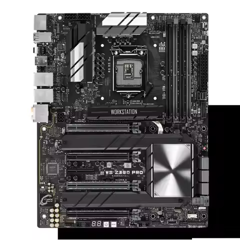 ASUS WS Z390 PRO motherboard Intel Z390 LGA 1151 DDR4 64GB M.2 ATX support Core i3-8100 i3-8300 i5-8