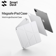 SmartDevil Magsafe iPad Case for iPad Pro iPad Air 5 iPad Air 4 iPad 10th Gen iPad Mini 6 10.9 / 12.9 / 11 / 8.3 inch Folding Protect Case with Pencil Holder Tablet Case