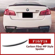 Carbon Fiber Front Lip Side Skirt Rear Lip Tail Wing Medium Grid for BMW 5 Series F10 F18 M5 Modific