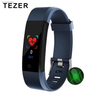 ●┇ TEZER 115 Plus Smart Bracelet Sport Fitness tracker Watch Smartband Blood Pressure Heart Rate Monitor Smart band Wristband Men