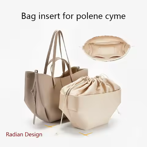 Drawstring Bag Insert For Polene Cyme Mini Nylon Bag Insert Storage Lightweight Bag Support Bag Repl