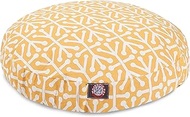 Citrus Aruba Small Round Indoor Outdoor Pet Dog Bed With Removable Washable Cover By Majestic Pet Pr