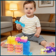 For Soft Blocks 40 Pieces Stackable Bricks Game Building Blocks for Kids for Kids Boys Girls Prescho