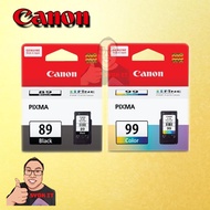 [ORIGINAL] GENUINE CANON PG-89 PG 89 PG89 BLACK / CL-99 CL 99 CL99 COLOR INK CARTRIDGE SYOK IT