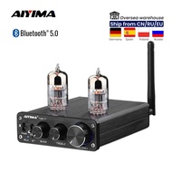 AIYIMA Audio T7 6H3N Tube Pre-Amplifier Amplifier HiFi Stereo Bluetooth 5.0 Vacuum Bile Tube Preamp 