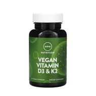 MRM Vegan Vitamin D3 & K2 60 Vegan Capsules