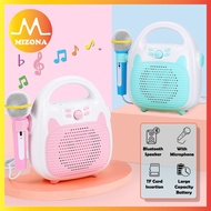 MIZONA Bluetooth Microphone And Audio Integrated Karaoke Singing Machine With Small Microphone Toy