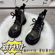 British Martin Boots Women's Boots Thick-Soled Tall Women's Boots Short Boots Single Boots Martin Bo