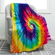 Rainbow Blanket Pink na kulay na palayok Palayok Blanket espiral na ipininta Boho Blanket Soft Warm 