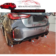CITY HATCHBACK THAI RS DIFFUSER BODYKIT LIP/ RS THAI LIP BODYKIT GLOSSY BLACK PP MATERIAL