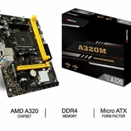 Mobo AMD A320M AM4 HDMI/VGA