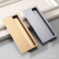 Embedded Drawer Sliding Door Cabinet Door Invisible Inner Concealed Wardrobe Door Cabinet Handle Cab