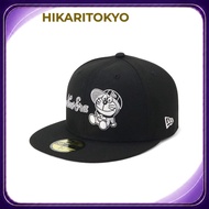 New Era 59FIFTY Doraemon Collaboration Cap — Black/Monotone — Size 7 1/4 (59FIFTY DORAEMON CAP NE BL