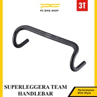 3T SUPERLEGGARE TEAM STEALTH ROAD CARBON HANDLEBAR 44 cm BICYCLE HANDLEBARS Handle Bar Road Bike Han