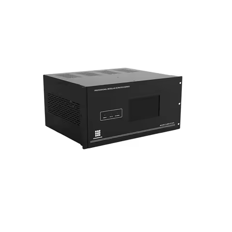 Touch Screen 4k60 3D seamless modular matrix switch 4x4 8x8 9x9 16x16 18x18 32x32 72x72 80x80 rs232 