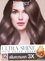 ฟาร์เกอร์ อัลตร้า ชายน์ เงางามขึ้น 3 เท่า Farger Ultra Shine hair color cream 100 มล 12 สี(ราคาตัดฝากล่อง)