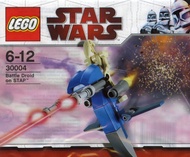 LEGO Star Wars Exclusive Mini Building Set 30004 Battle Droid on STAP Bagged