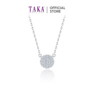 TAKA Jewellery Dainty Diamond Necklace 9K Gold