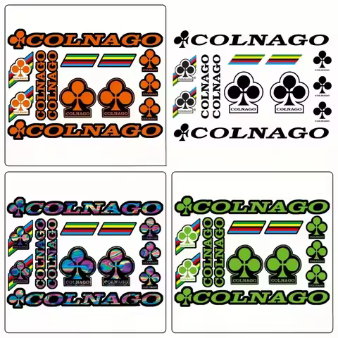 13 stickers a set COLNAGO sticker set, helmet spoke decoration COLNAGO sticker, Italian plum blossom