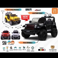 Mainan  Anak Mobil Aki UNIKID UK871 Jeep Rubicon 
