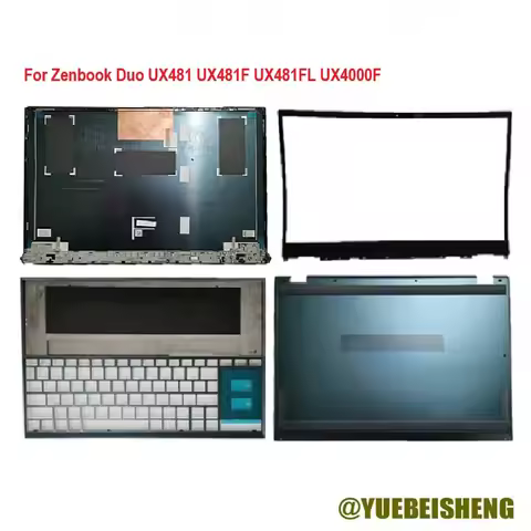 New case for Asus for Zenbook Duo UX481 UX481F UX481FL UX4000F LCD Back Cover /Front Bezel /Plamrest