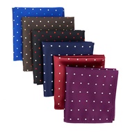 Men's Suit Pocket Square Handkerchief Fashion Polka Dot Square Scarf Hot Selling Product Small Polka