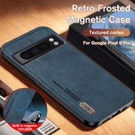 Magnetic shockproof Phone Case For Google Pixel 8 Pro 5G Full Camera Lens Protecive Back Cover On Fo