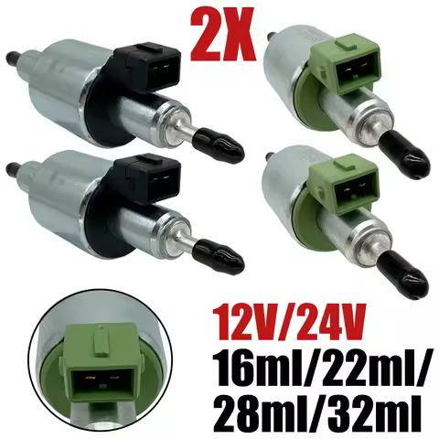 2X 12V 24V 2-5KW Air Diesel Heater Oil Fuel Pump For Webasto Eberspacher Truck Heater Pulse Meter Pu