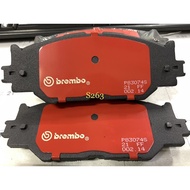 (BREMBO) LEXUS IS250 GSE20 FRONT BRAKE PAD / BREK PAD DEPAN P83074