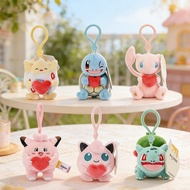 MINISO  pokemon dream voyage series plush keychain set enchanting & soft & collectible 11cm × 7cm × 