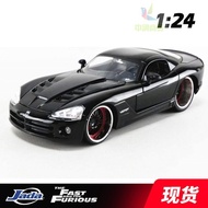 Jada Car Model Speed and Passion Dodge Viper Viper SRT10 1 24 Car Model Toy