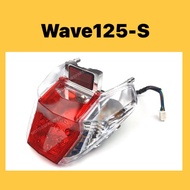 REAR TAIL LAMP TAIL LIGHT LAMPU BELAKANG TAILLAMP SOCKET + BULB HONDA WAVE125S WAVE125-S WAVE 125 S WAVE125 S WAVE 125S