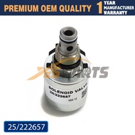 12V Solenoid Valve 25/222657  25 222657  For JCB 3CX/JCB 4CX Excavator Parts