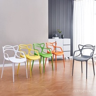 Chair Chair Internet Celebrity Makeup Chair Plastic Cat Backrest Modern Simple Stool Home Plastic Ca