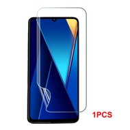 4-1ชิ้นสำหรับ Xiaomi Poco C65 4G เคสเต็มตัวฟิล์มไฮโดรเจลปกป้องหน้าจอ Xiaomi C65 Poco Poko Poco Poco