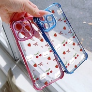 Strawberry Cherry Cover For Xiaomi Redmi Note 15 13 12 14 Pro Plus Redmi 15C 14C 13C Phone Casing Cl