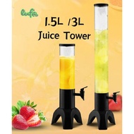Juice Tower  Bekas Air Menara  Balang Air Tabung Air Jug air Beer Tower.