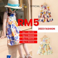 Korea Fashion Dress Kids Girl Baju Budak Perempuan Dress Clothes Baju Raya Clothes Baju kanak kanak