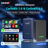 Carlinkit 5.0 &amp; carlinkit 4.0ไร้สาย CarPlay Android Auto YouTube Music Spotify Auto สำหรับ Audi Golf Peugeot Mercedes Volkswagen