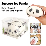 Squeeze Toy Panda TPR Relief Toy Kawaii Jumbo Panda Squishy Toy Soft I4O3