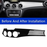 2Pcs LHD Car Center Dashboard Air Condition Outlet Panel Trim Cover for W176 CLA C117 GLA X156 2013-2018